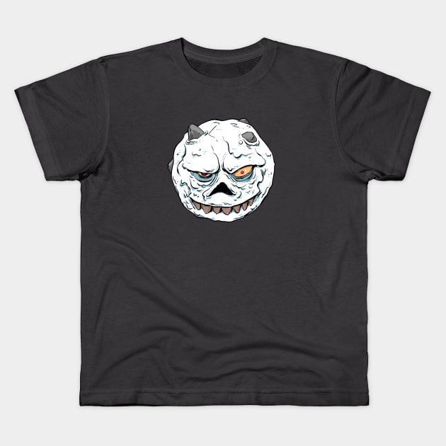 Mad Snowball! Kids T-Shirt by ctupa